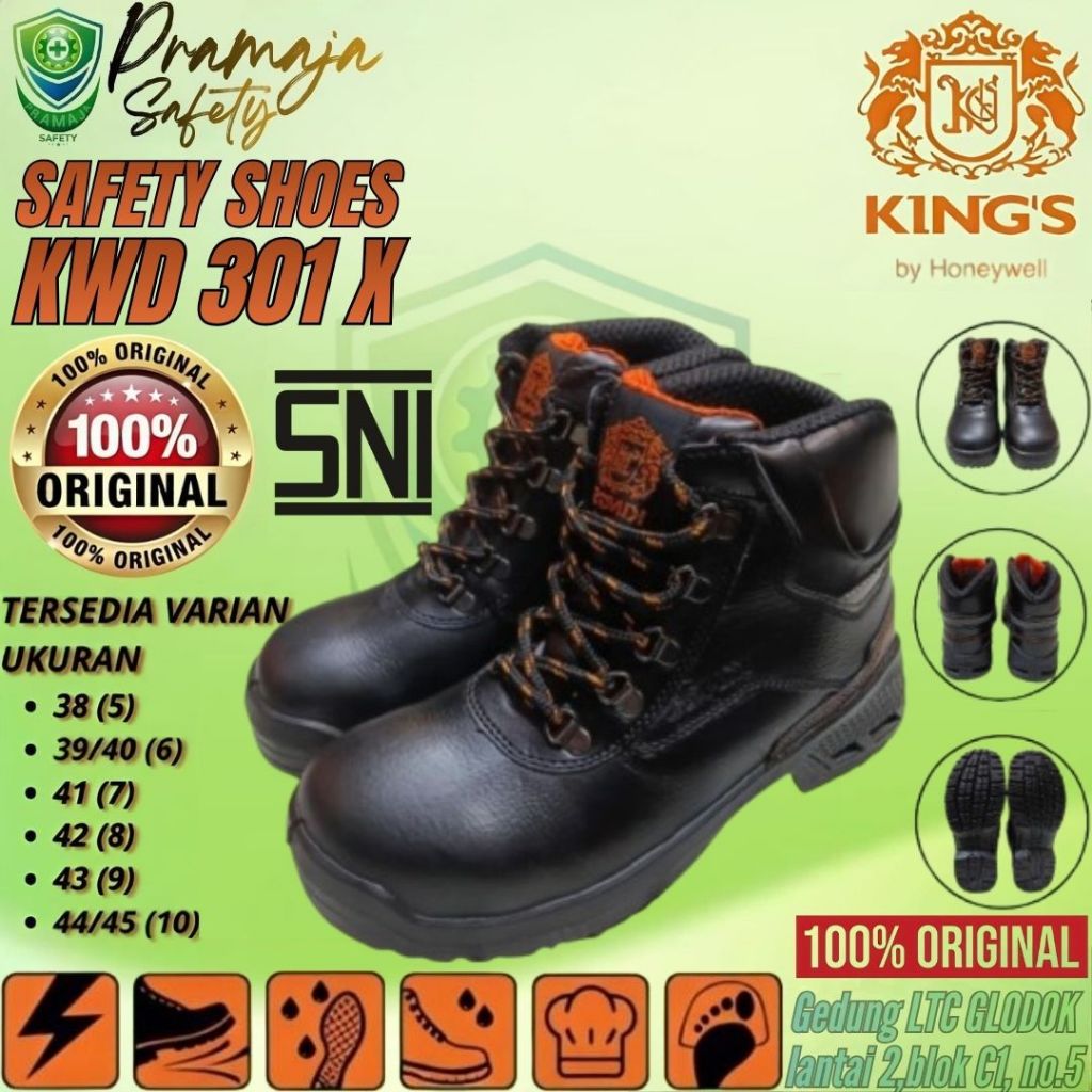 Safety King s KWD Sepatu Safety King s KWD 301X Pria Wanita