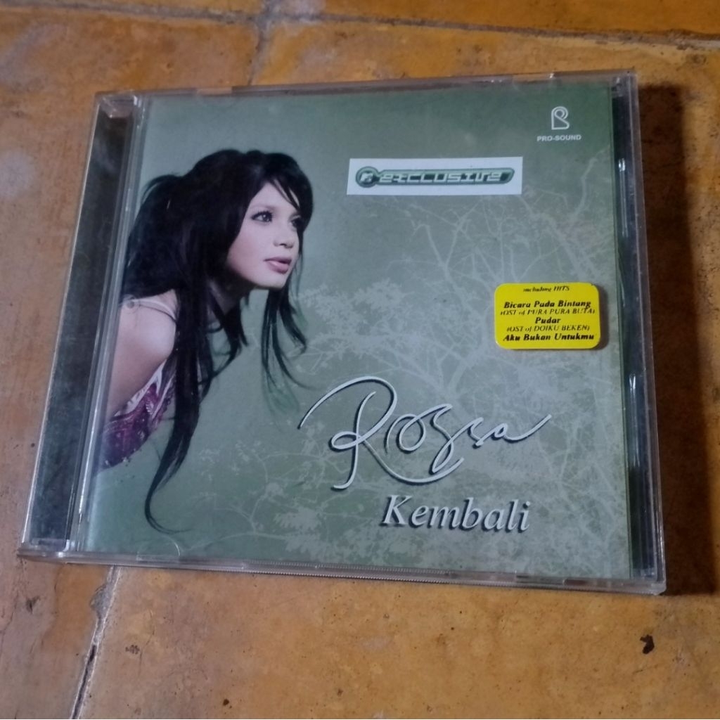 CD musik:Rossa-Kembali
