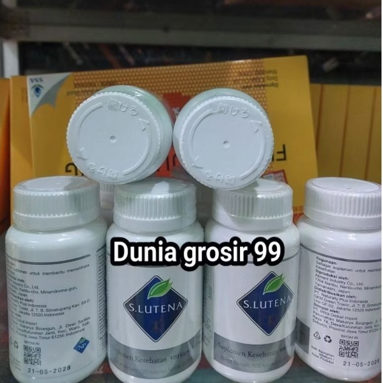 Suplemen mata S Lutena asli s lutena asli original 100% Lutena garansi uang kembali