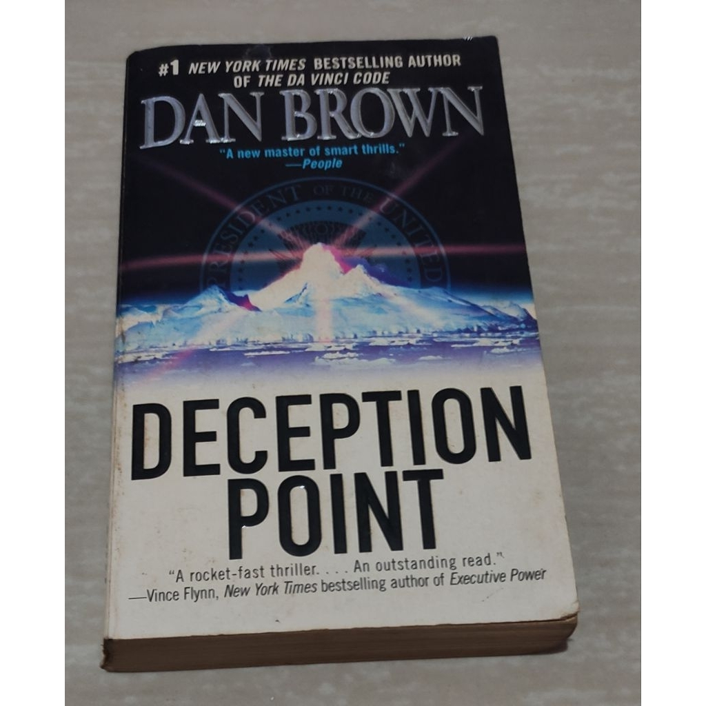 DAN BROWN - DECEPTION POINT, BUKU BEKAS