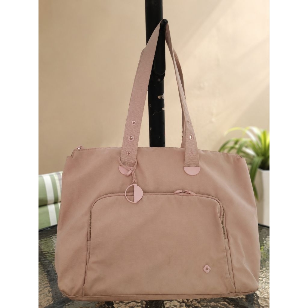 PreLoved Samsonite Blush Pink Tote Bag