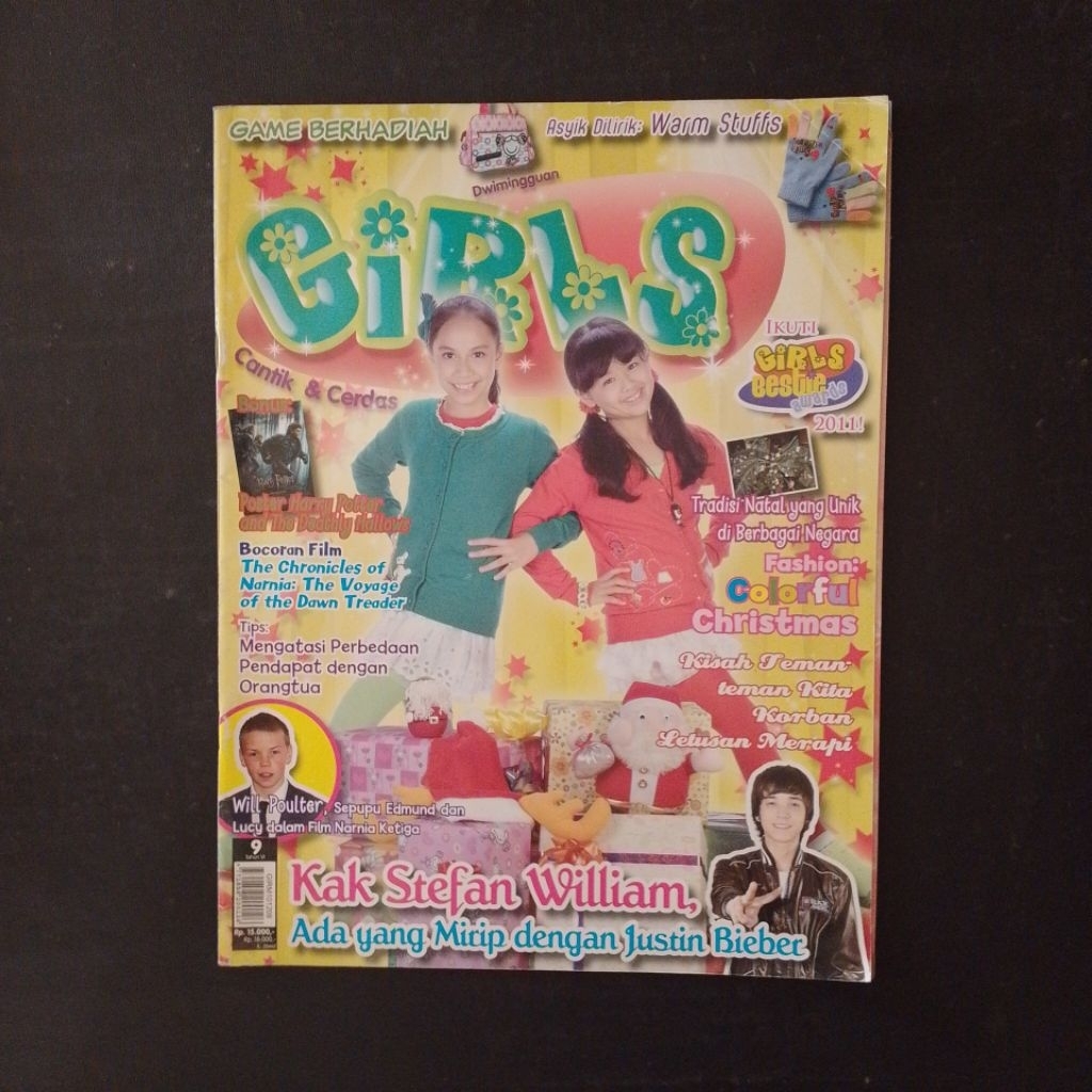 Majalah Girls: Kak Stefan William Edisi No. 7 Th. 2011