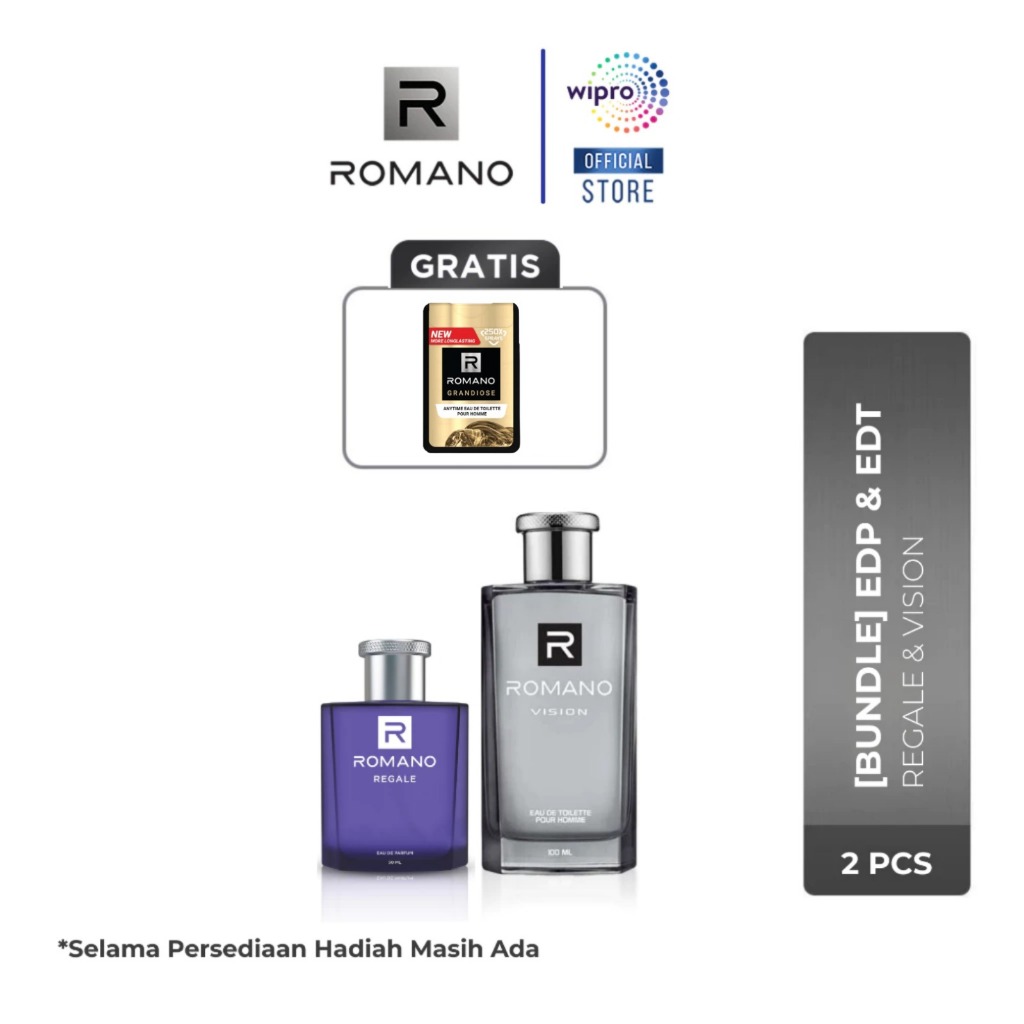 [Bundle] Romano EDT 100ml & Romano EDP 50ml