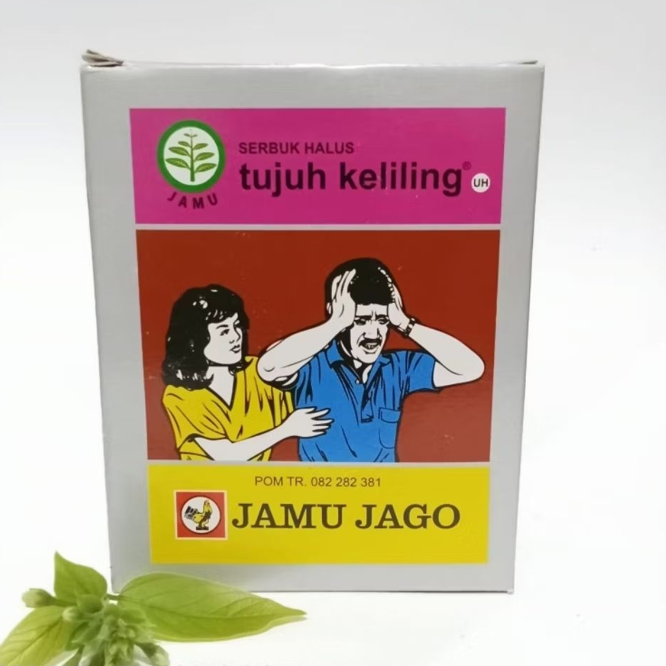 JAMU TUJUH KELILING JAGO ISI 10SACHET