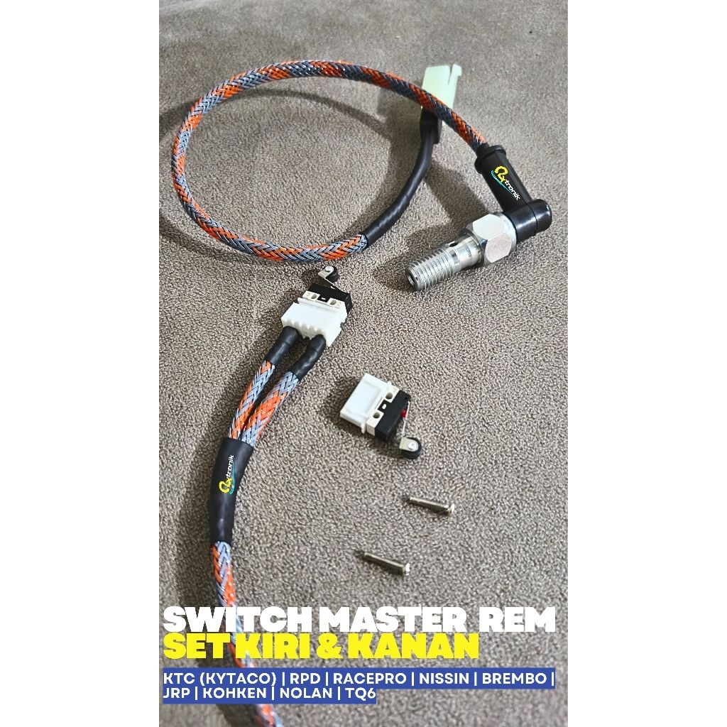 Switch Master Rem set kanan dan kiri RPD Race Pro Racepro KTC (KTC) Nolan JRP Kohken