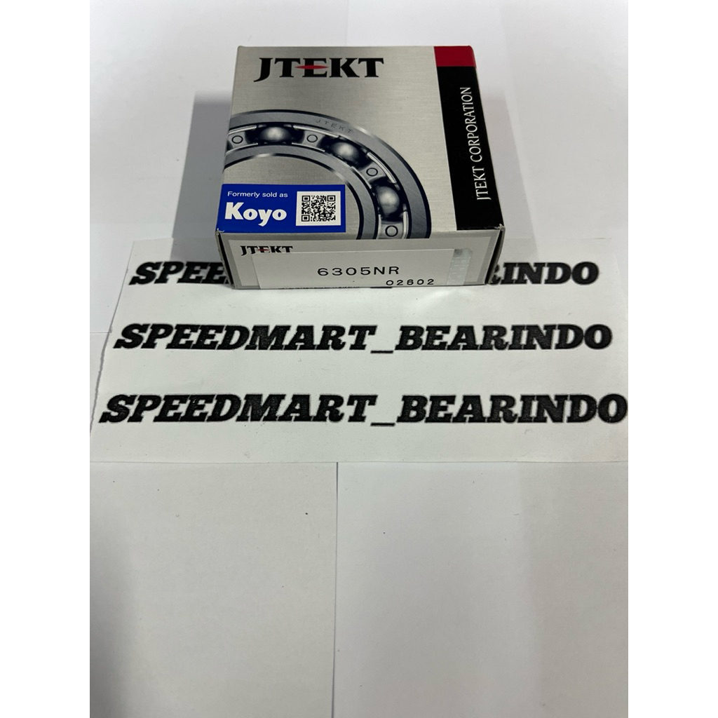 BEARING 6305 NR KOYO ORIGINAL 6305 NR