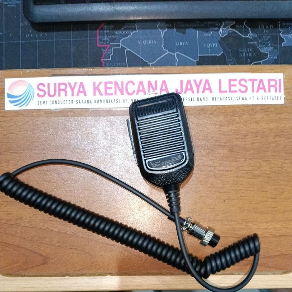 Mic HM36 Radio Rig IC 718 IC718 IC78 78 IC229 229 IC228 228 IC707 707 756 7600 7800 IC228H HM-36 PTT