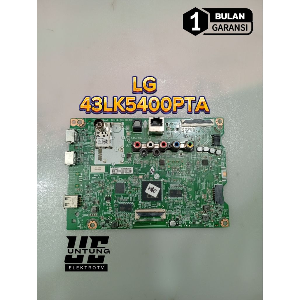 MAINBOARD TV LG 43LK5400PTA MOTHERBOARD-MB-MOBO-MODUL MESIN TV LED LG 43LK5400PTA