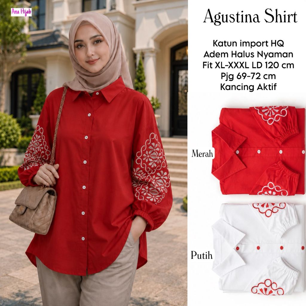 Kemeja wanta Agustina