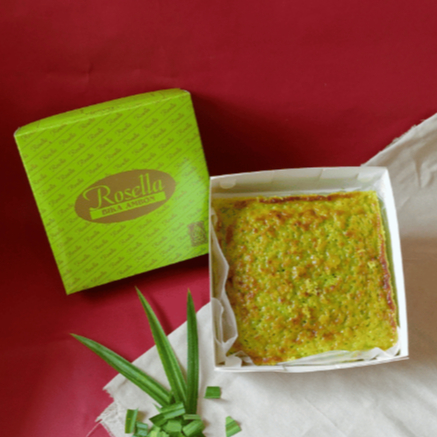 NEW !!! Rosella Bika Ambon Pandan (Medium)