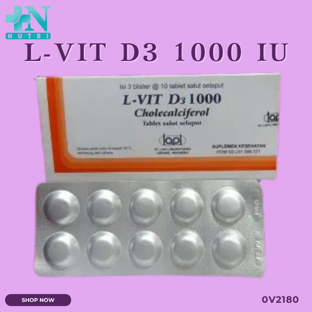 L-VIT D3 1000 IU
