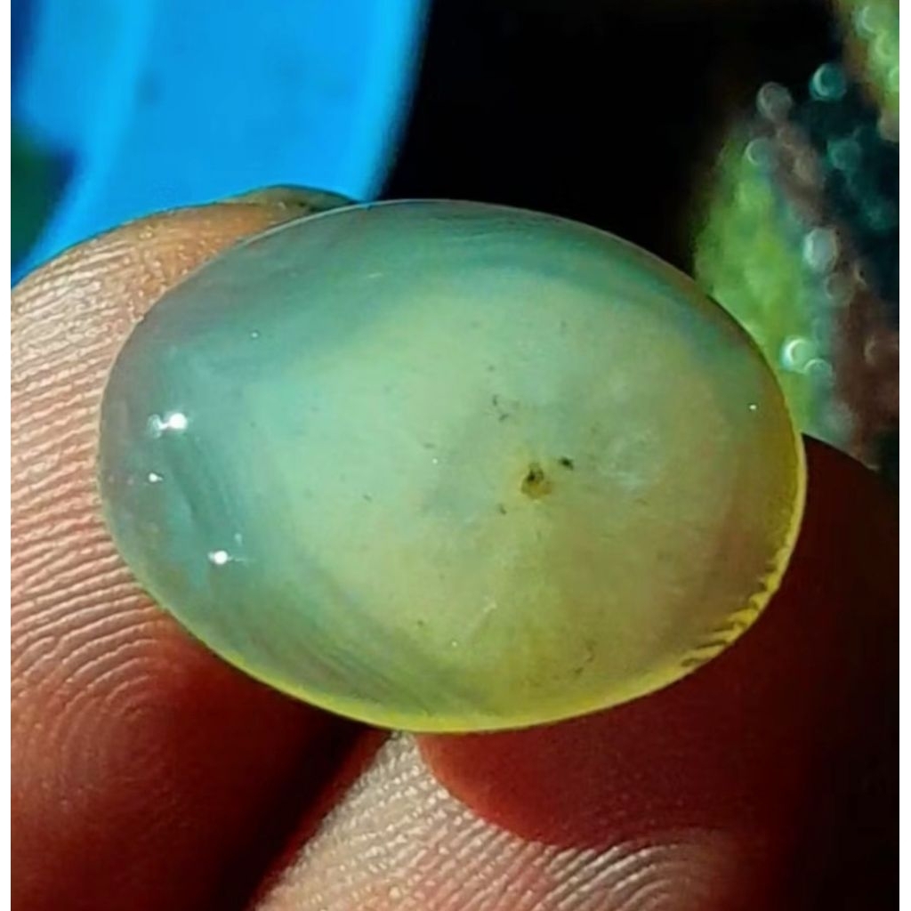 White Obi bacan obi putih HQ motif mata batu akik gambar