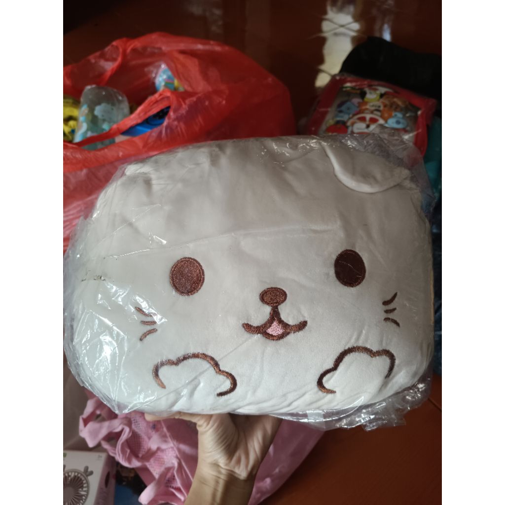 BARU/NEW - Boneka Bantal Kucing MINISO ORIGINAL Mainan Anak Boneka Bantal Kucing Miniso SNI