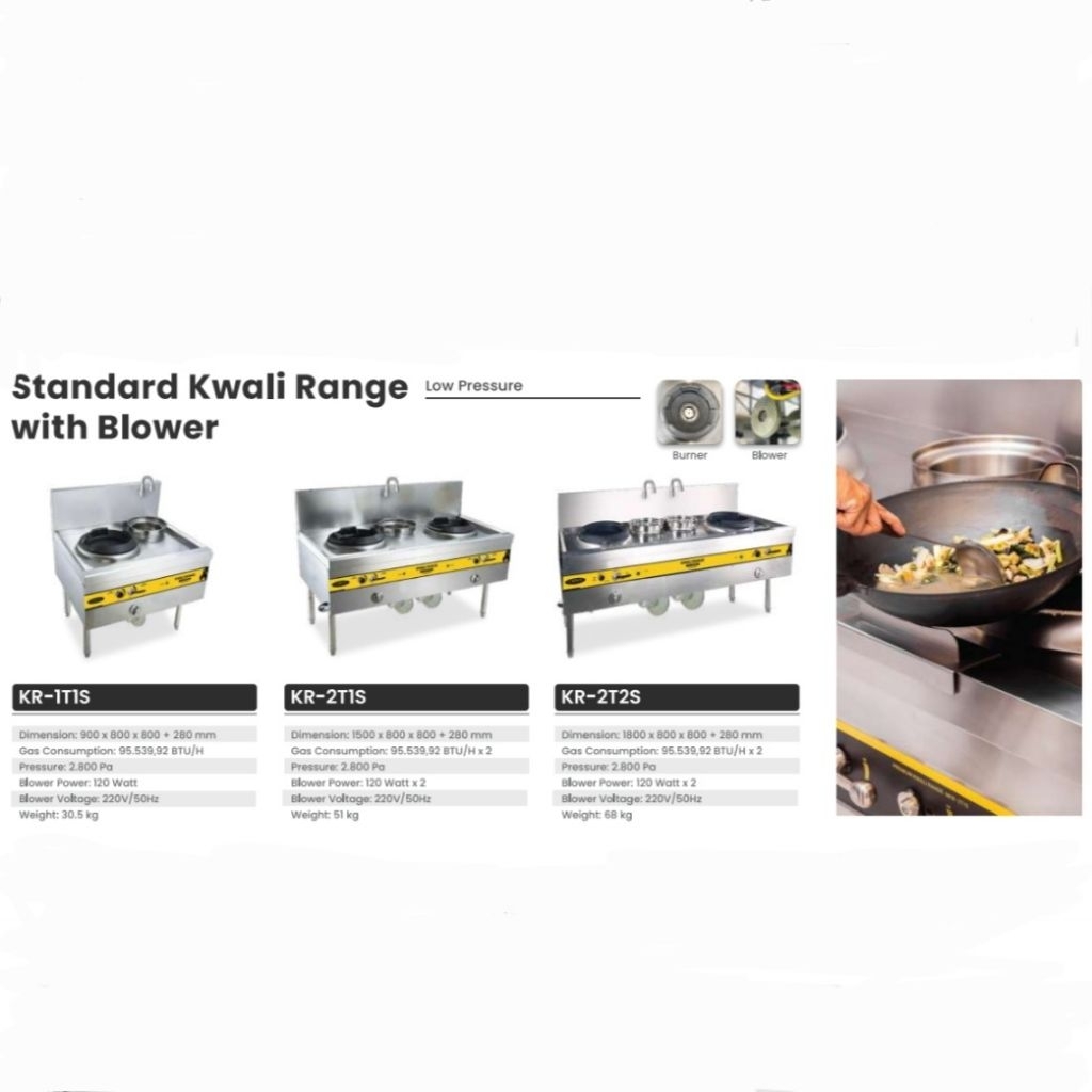 CROWN Gas Kwali Range SERIES