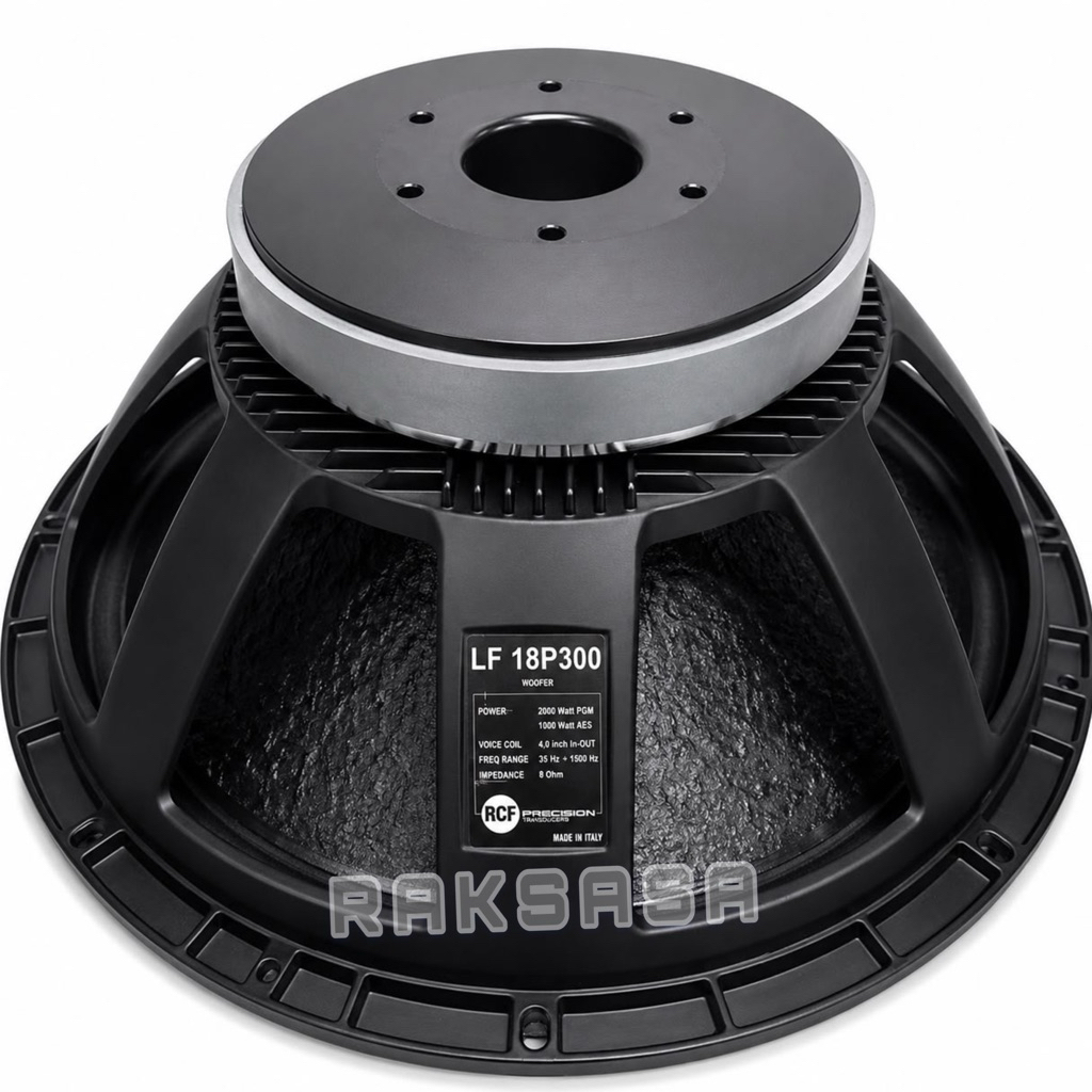 KOMPONEN SPEAKER 2000watt RCF LF18 P300 / LF18P300  ( 18 INCH )