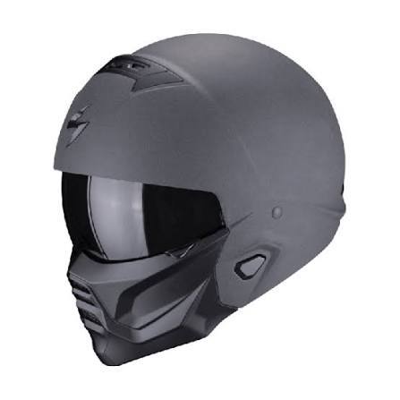 SCORPION HELMET EXO - COMBAT II GRAPHITE DARK GRAY