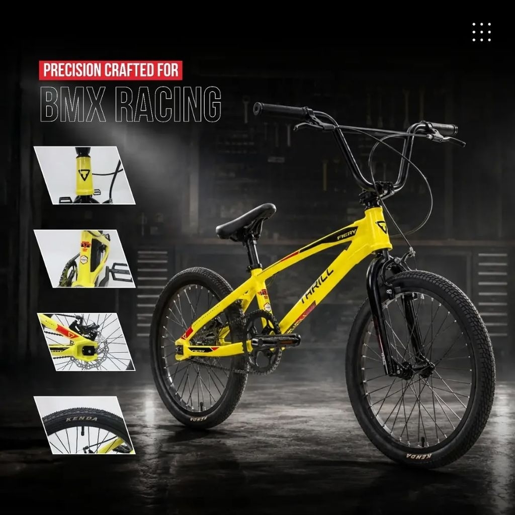 SEPEDA THRILL 20 BMX FIERY MD 2026