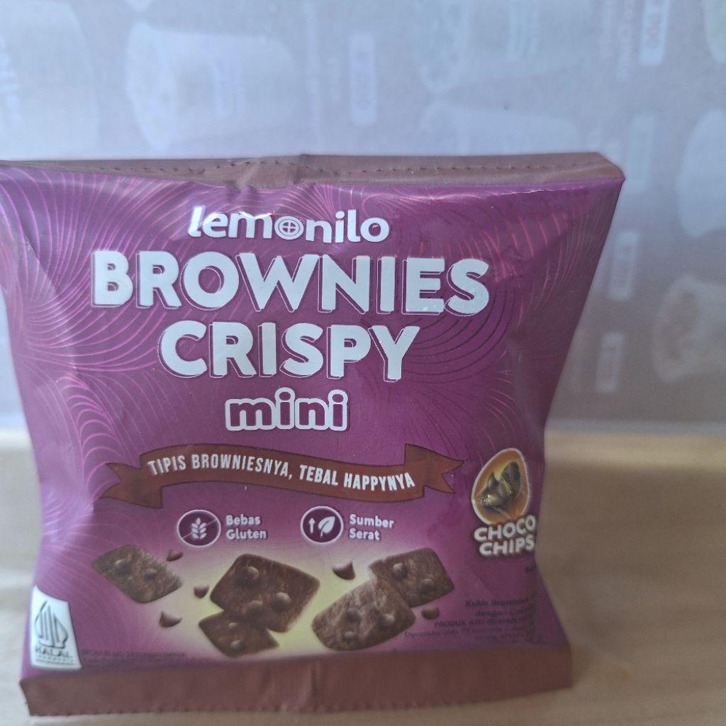 Lemonilo Brownies Crispy  Mini - lemonilo brownis bronis crispy crispi mini enak snak snack lemonilo