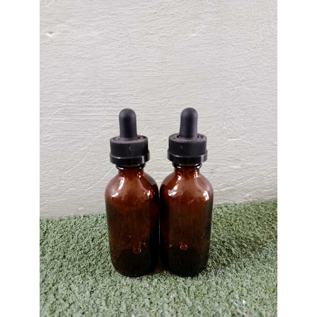 Botol kaca pipet 60ml/botol tetes 60ml/ botol serum 60ml