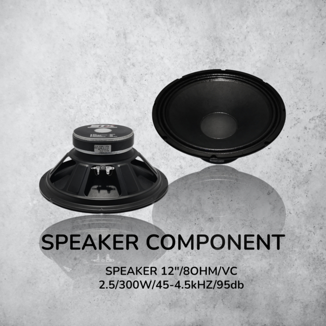 STX - SPK COMPONENT : Speaker 12IN BODY KALENG Merk STX 1228 (M-SERIES)