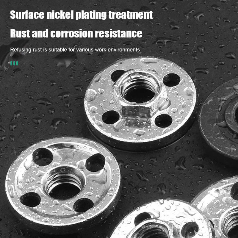 Nut Mur Gerinda KONEKTOR GERINDA HEXAGONAL FLANGE NUTS 1 PC Fugthui