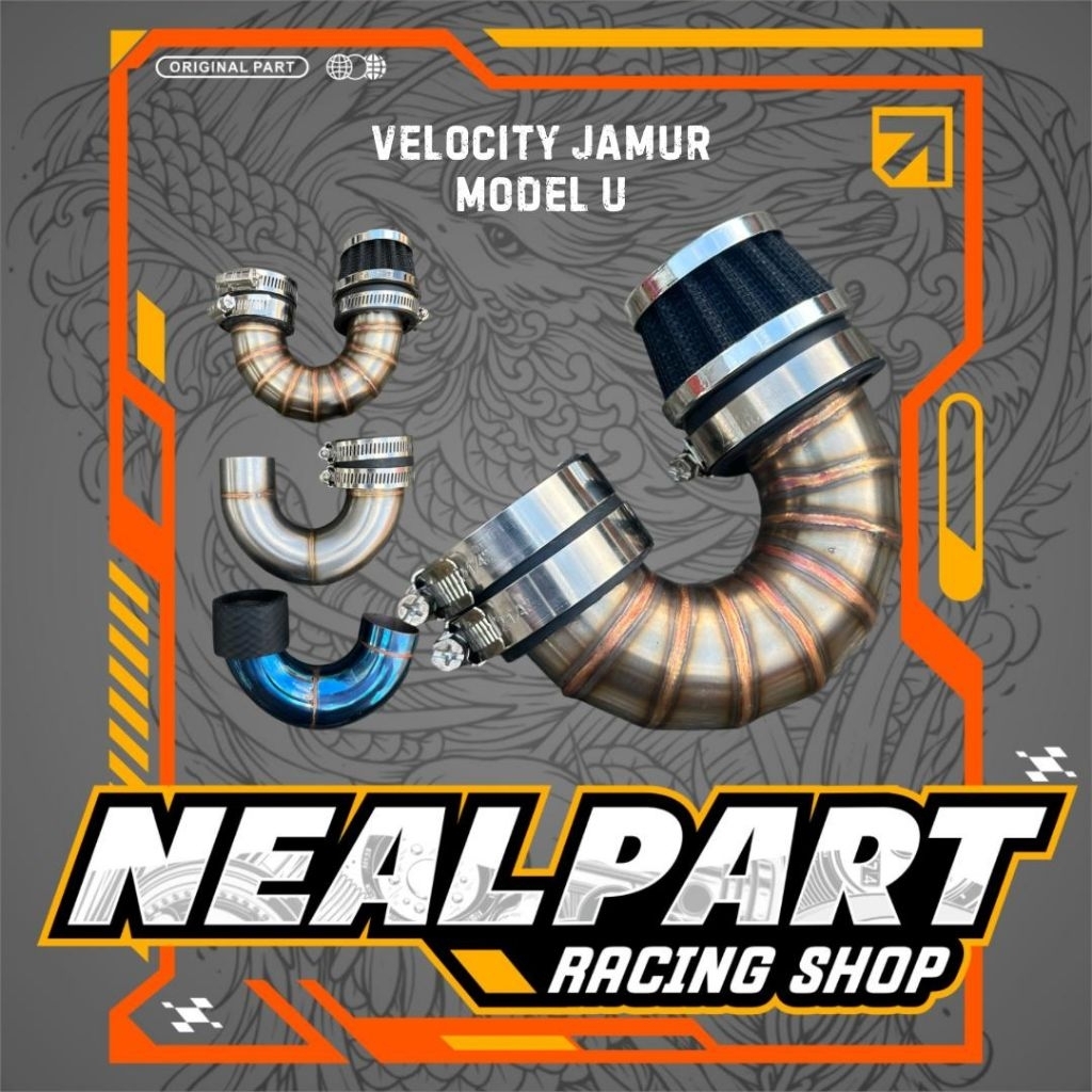 OPEN FILTER VELOCITY JAMUR MODEL U AEROX OLD/NEW,NMAX NEW,VARIO,XEON