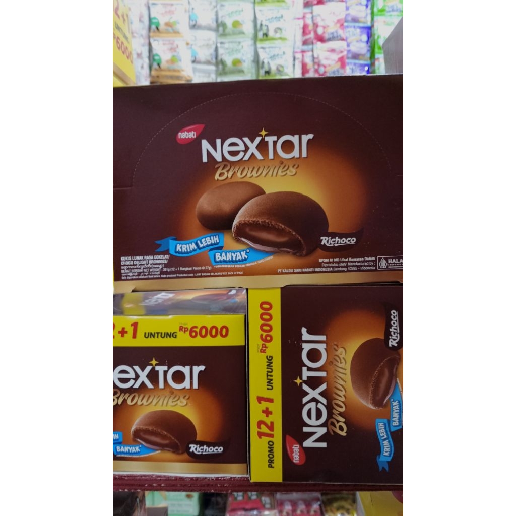 NEXTAR BROWNIES COKLAT, NEXTAR NANAS
