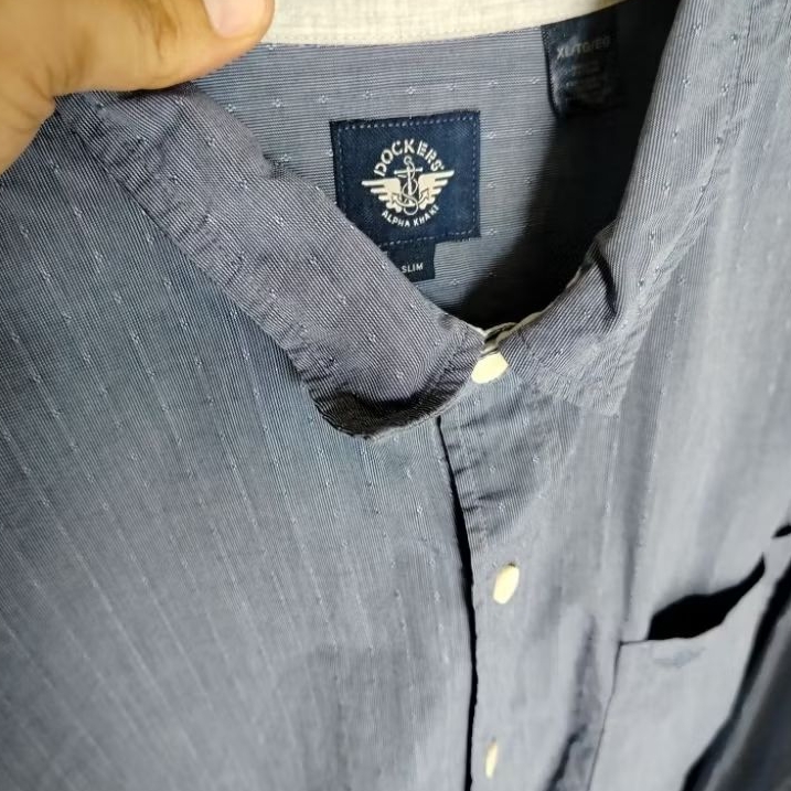 kemeja pria SIZE XXL slim fit branded dockers