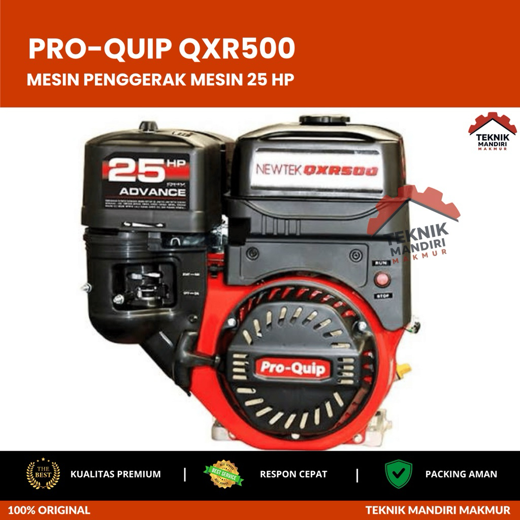 QXR500 Proquip Mesin Penggerak Bensin 25 HP QXR 500 Pro Quip