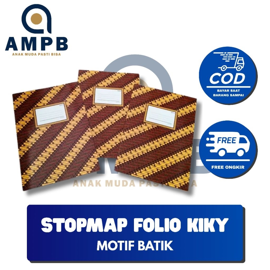 Stopmap folio KIKY Batik, Stopmap Folio Batik Sun Shine