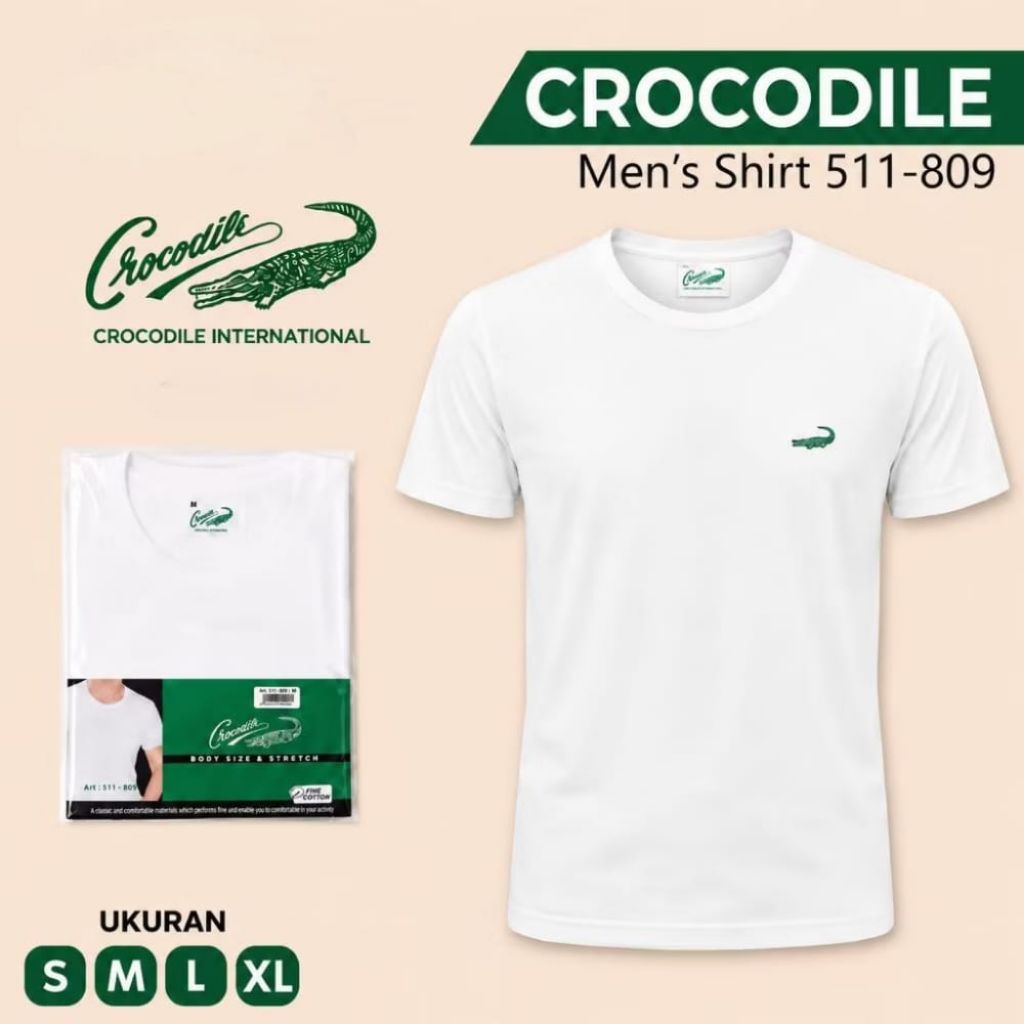 Kaos Oblong Crocodile