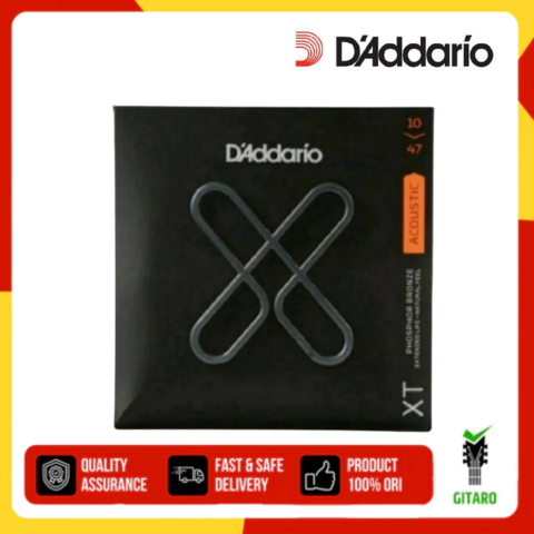 Senar Gitar Akustik Acoustic Guitar String Daddario Phosphor Bronze XT Series XTAPB 1047