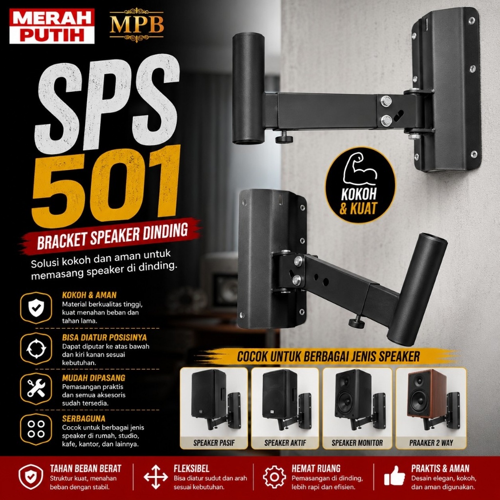 BRACKET / STAND SPEAKER SPS-501