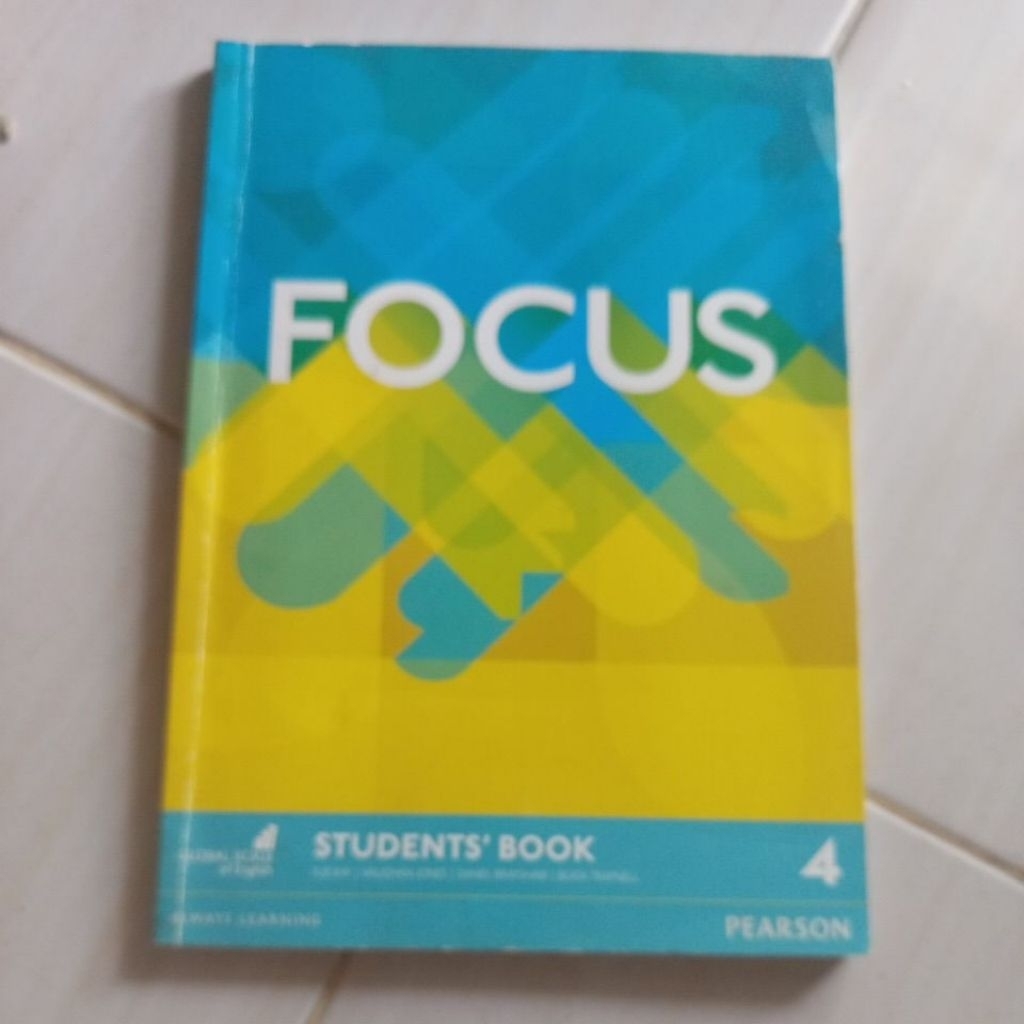 focus students book 4 Pearson bekas original