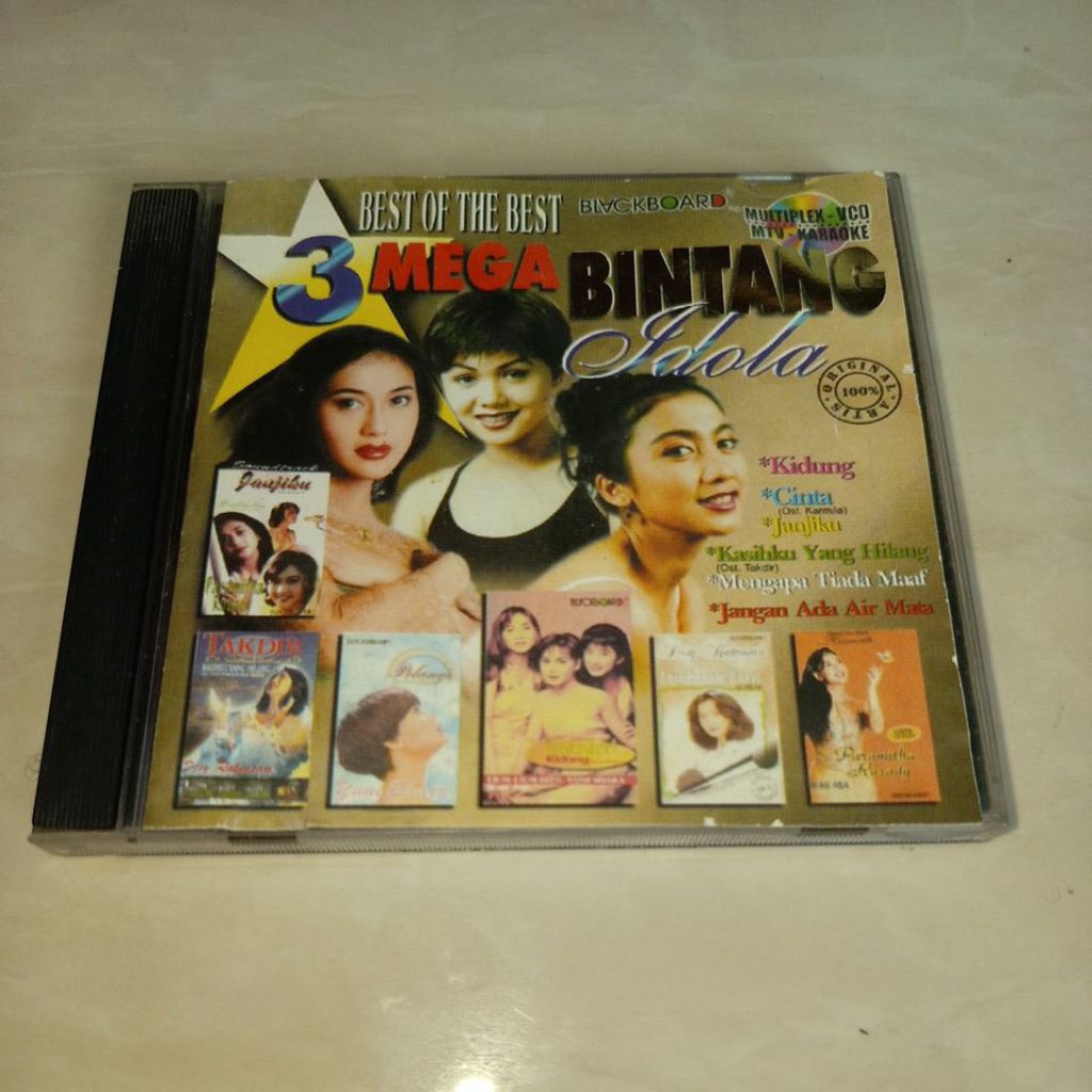 VCD DESY RATNASARI PARAMITHA RUSADY YUNI SHARA BEST OF BEST 3 MEGA BINTANG IDOLA