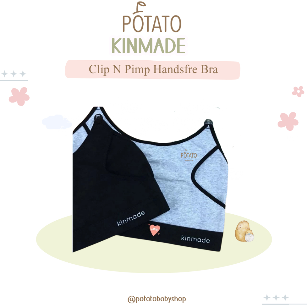 Kinmade Clip N Pump Handsfree Bra/Bra Pompa Asi