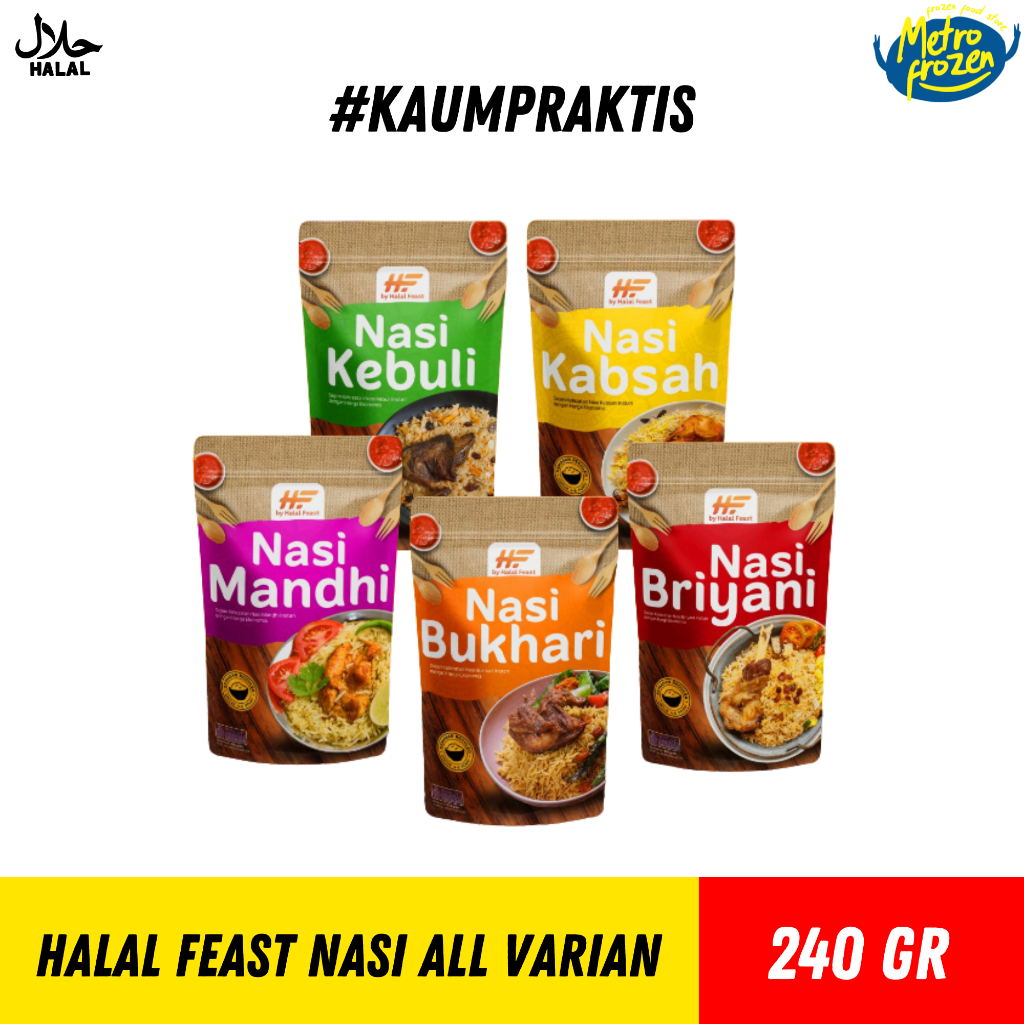 Halal Feast Nasi All Varian