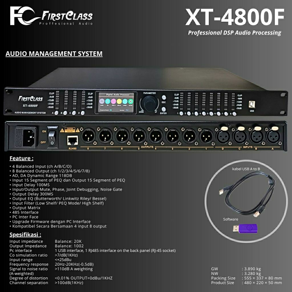 Speaker management Firstclass XT 4800F original firstclass