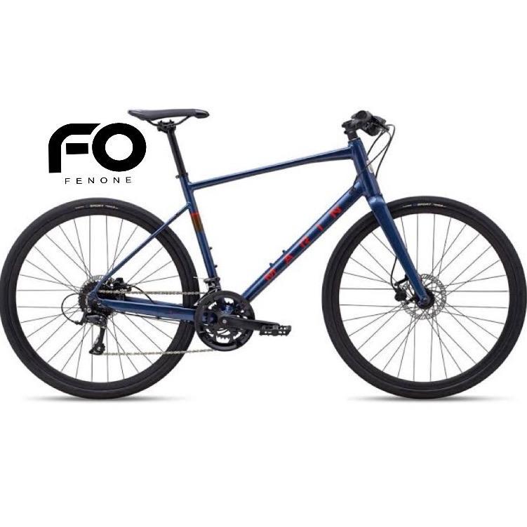 MARIN FAIRFAX 3 NAVY RED SIZE M HYBRID GRAVEL FULL BIKE / SEPEDA HYBRID GRAVEL MARIN