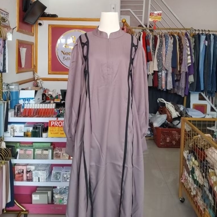 Gamis Cotton Twill Premium Ghaya Fashion