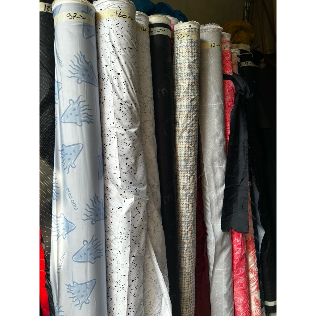 kain parasit motif cocok untuk jaket dll