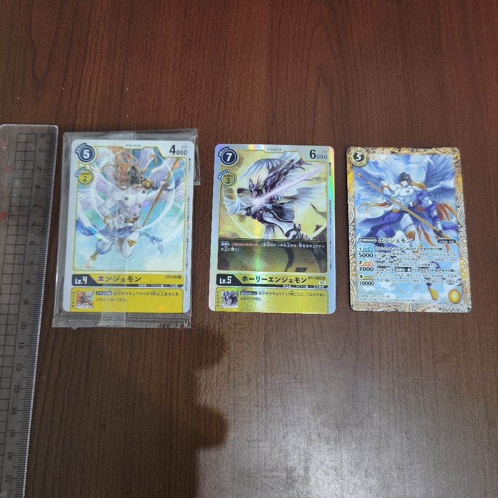 Digimon Trading Card Game TCG Angemon &  MagnaAngemon Original Japan