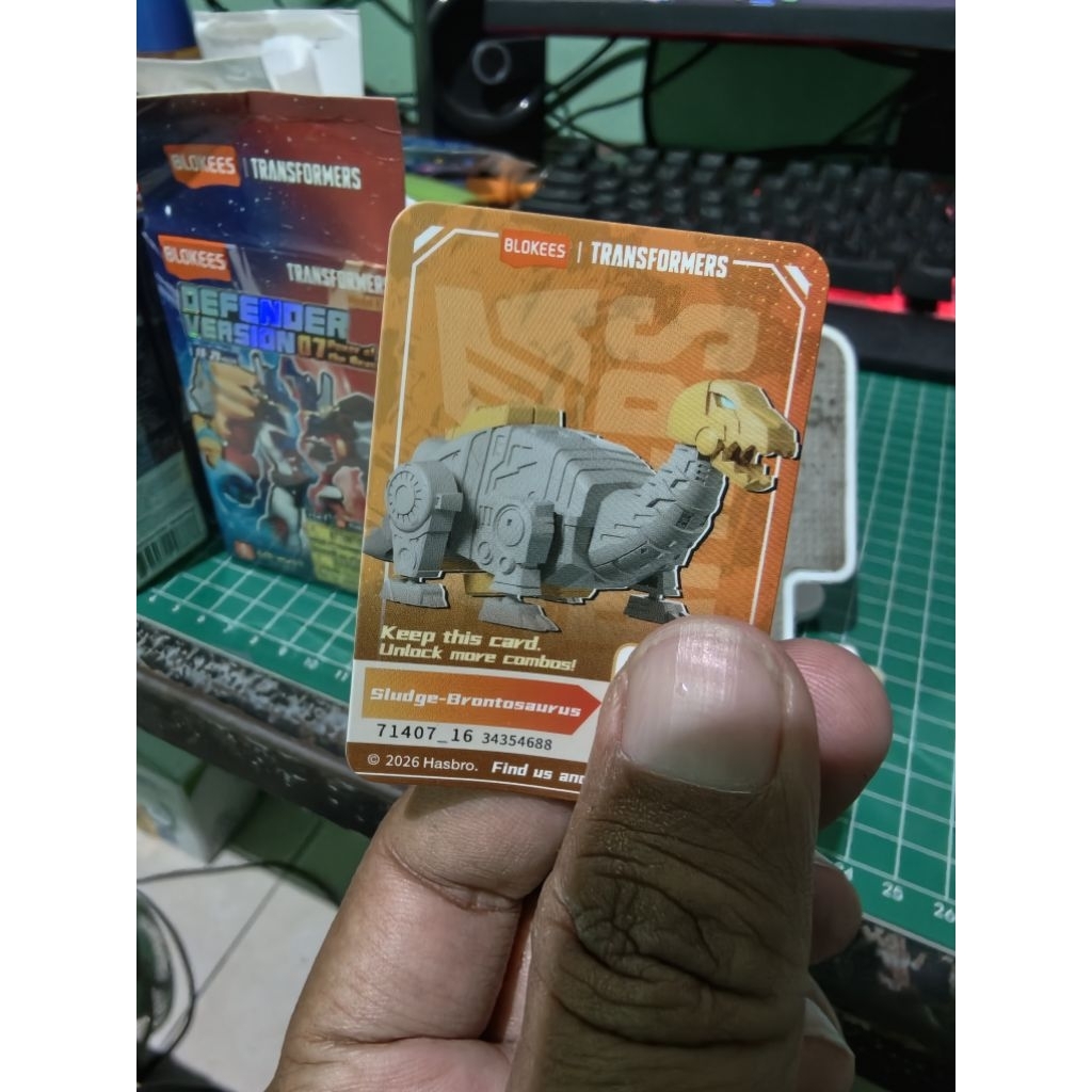 action figure sludge-brontosaurus