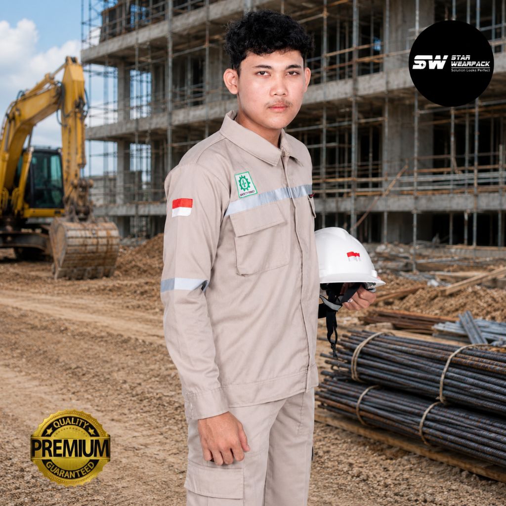 Wearpack Atasan Lengan Panjang Warna Coksu Polos