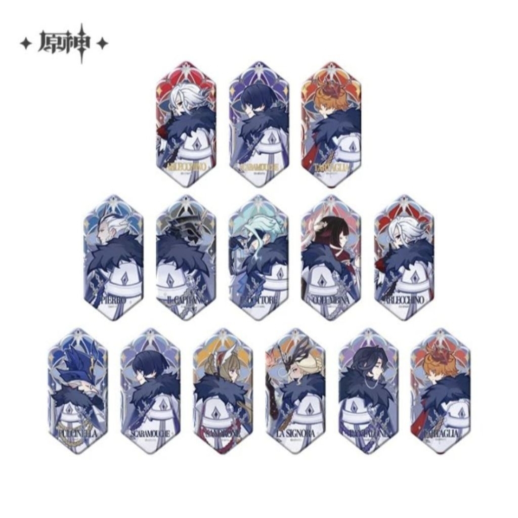 [ BOOKED ] Badge Fatui Genshin