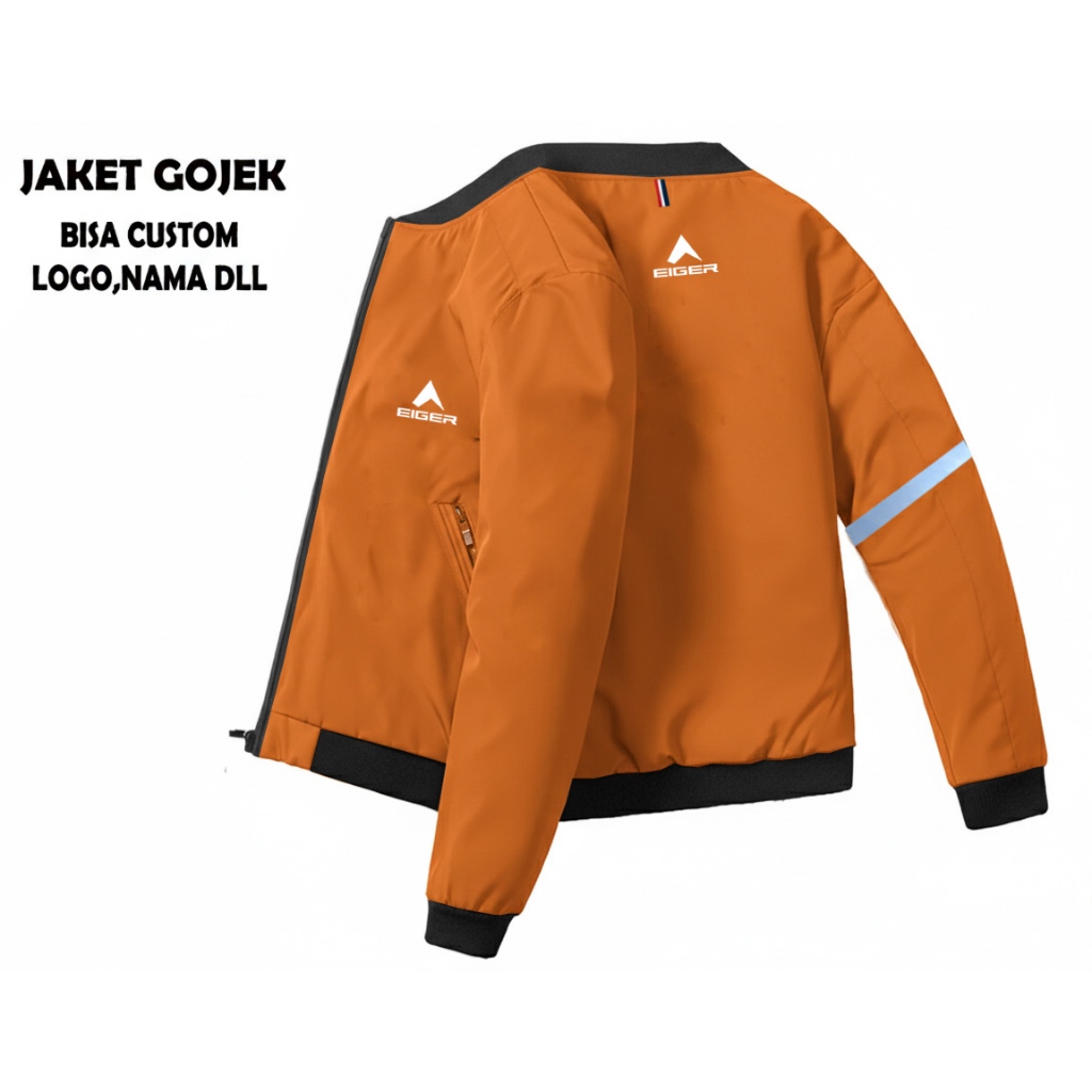 Eiger - Jaket Motor Pria Parasut, Jaket Distro Anti Air