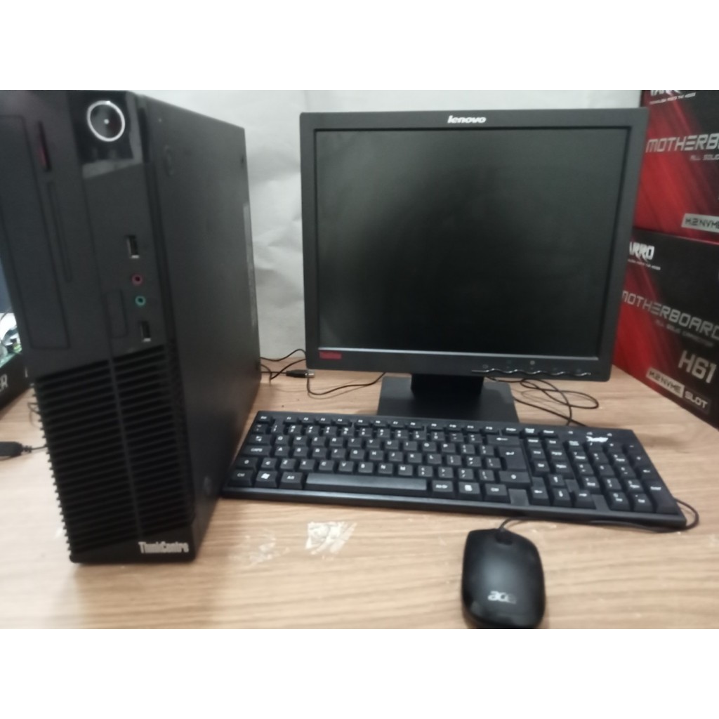 Komputer PC lengkap intel core i3/i5/i7 RAKITAN case power logic siap pakai Komputer Second lengkap