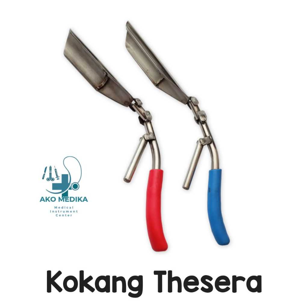Kokang Thesera Stainless Steel / Alat Pengokang Thesera Anastesi Tanpa Jarum Stainless Steel