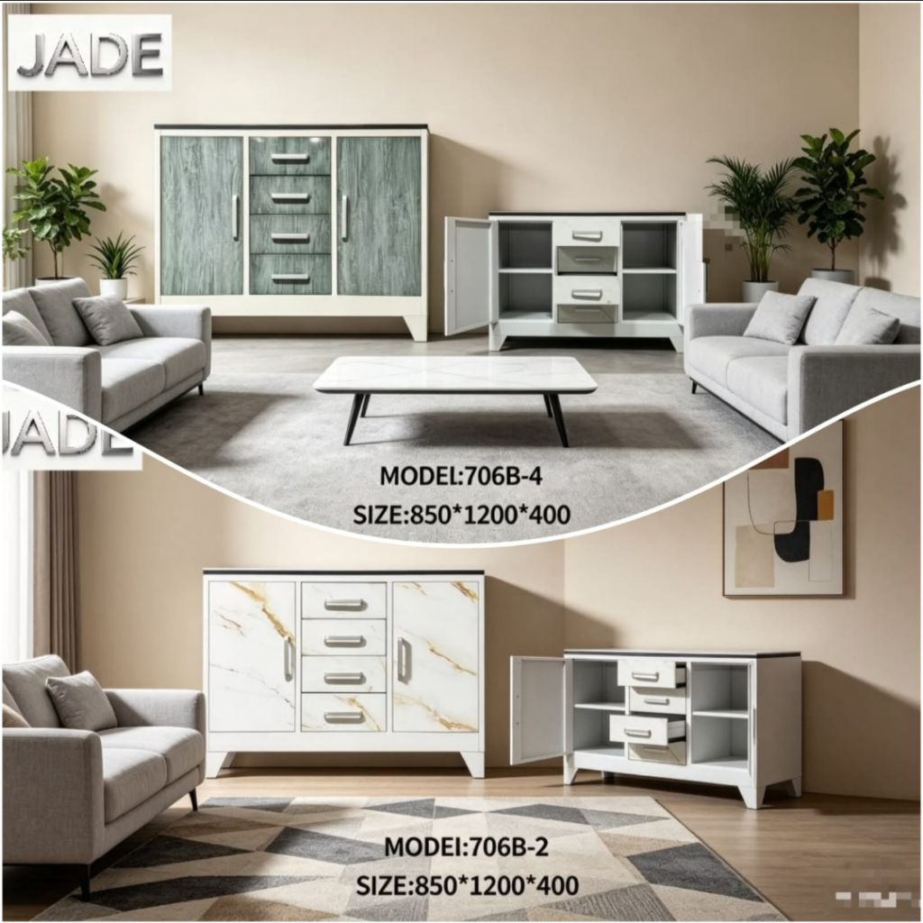 Buffet Besi Import - Buffet Besi 2 dan 3 Pintu