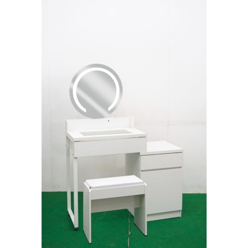 MEJA RIAS MINIMALIS MURAH / MEJA RIAS LAMPU LED /MEJA RIAS LAMPU LED TOUCH SCREEN